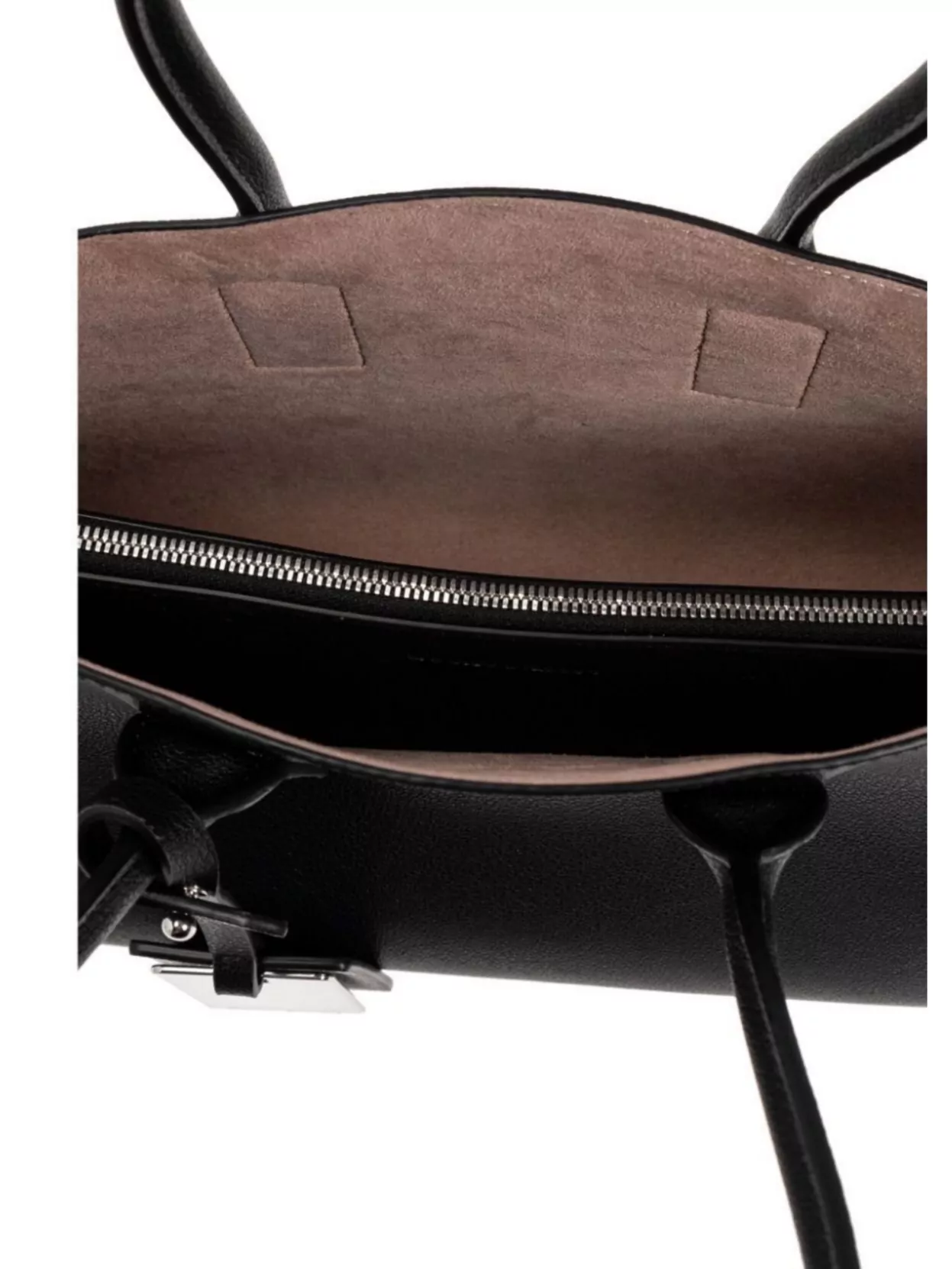 Emporio Armani Medium Tote Bag In Recycled Leather