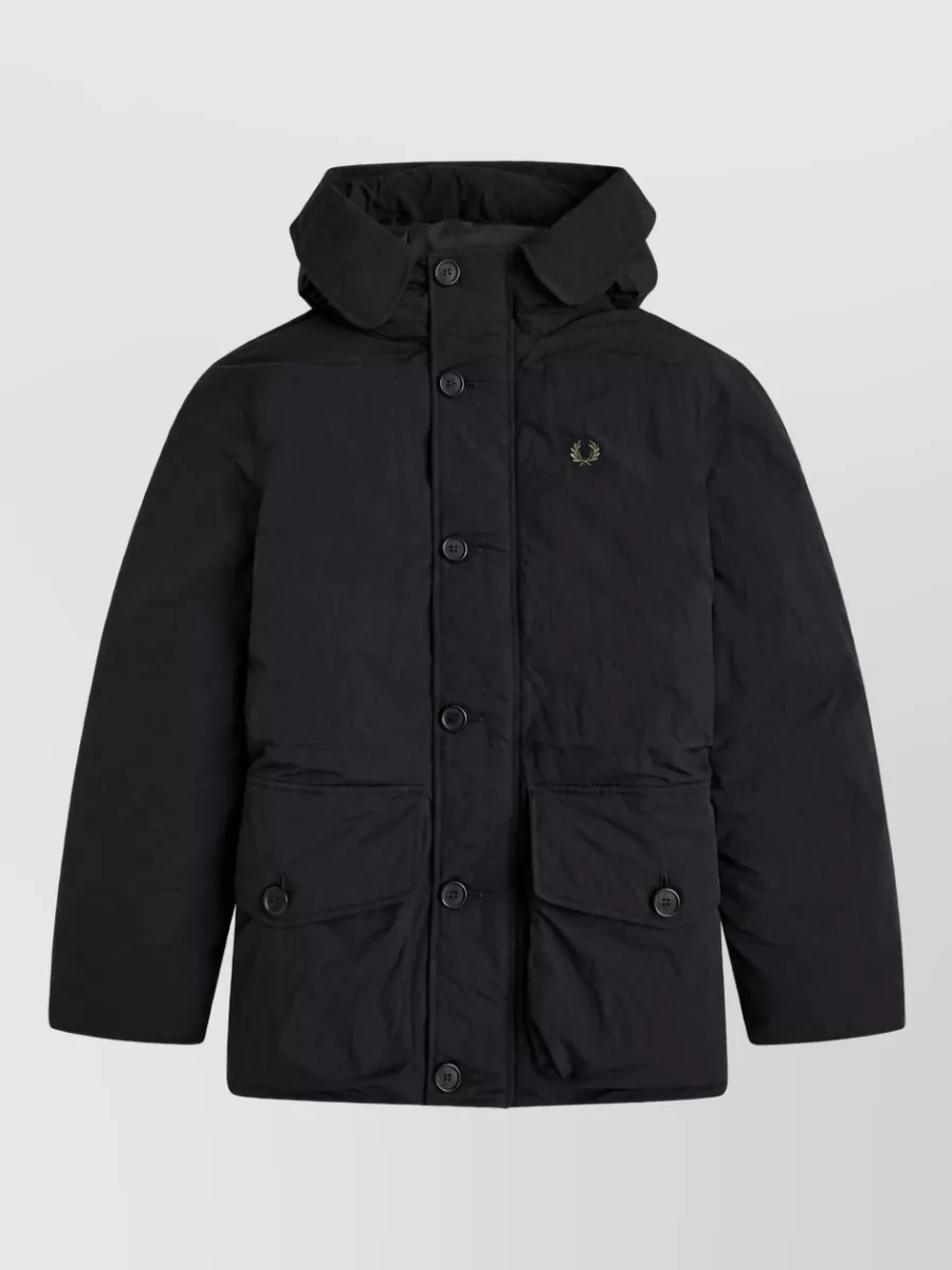 Fred Perry Hooded padded coat