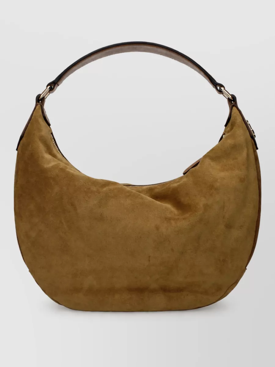 Jimmy Choo Suede Leather Shoulder Bag