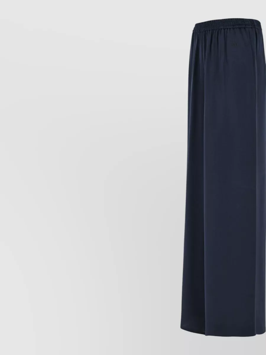 Max Mara Silk Wide-Leg Trousers