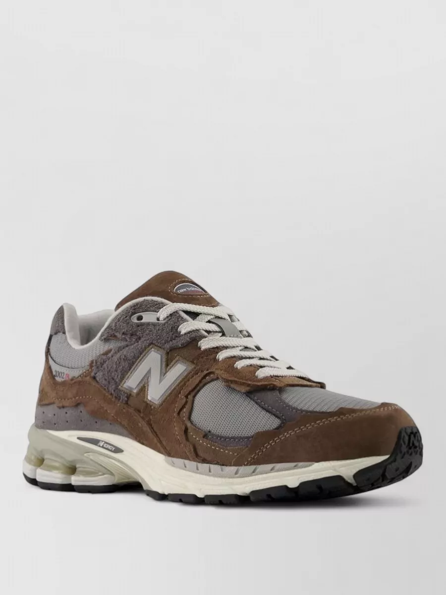 New Balance 2002 sneakers mesh panels round toe