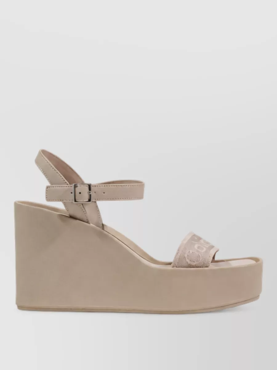 Calvin Klein platform mules