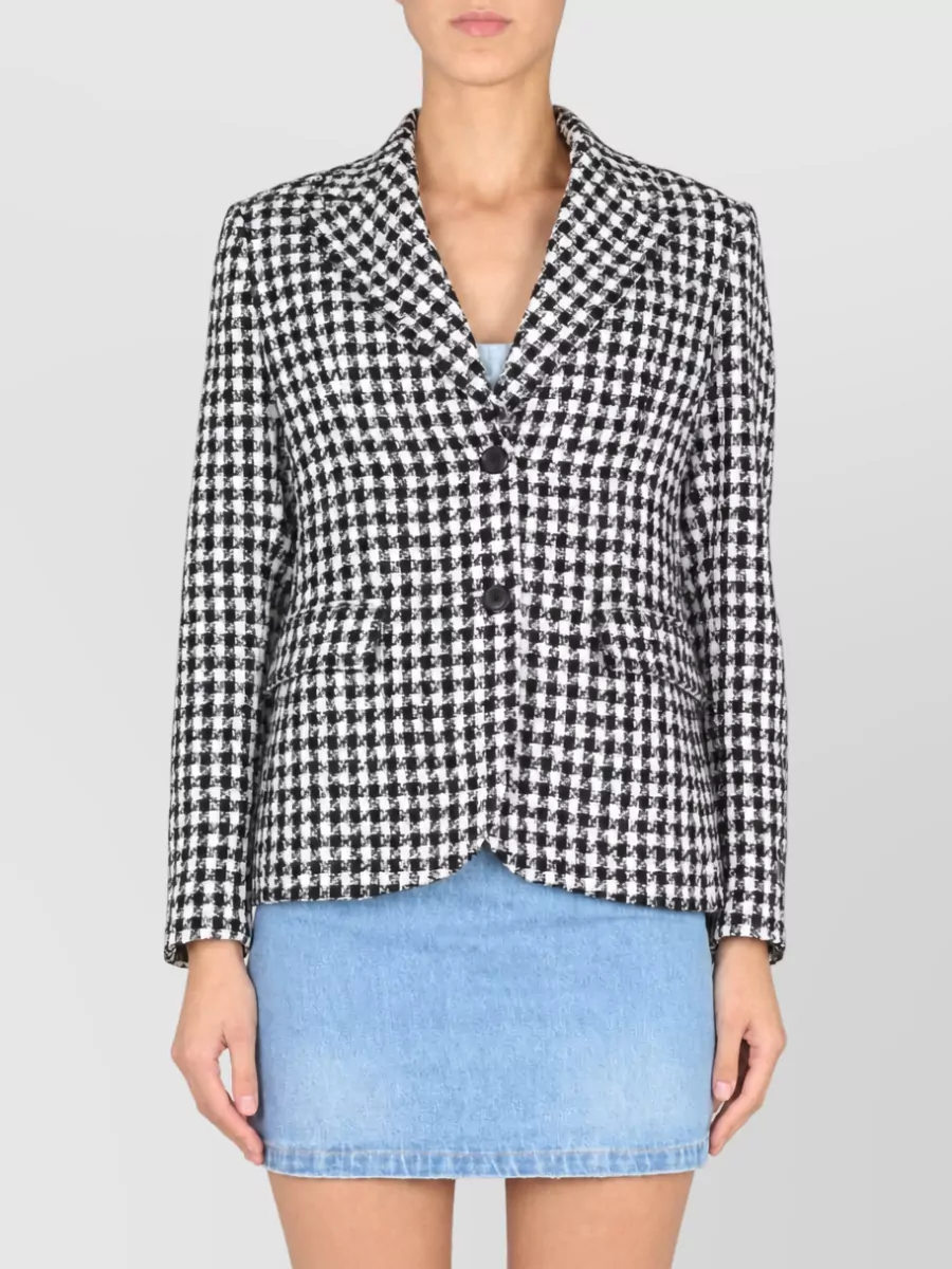 Versace tweed blazer