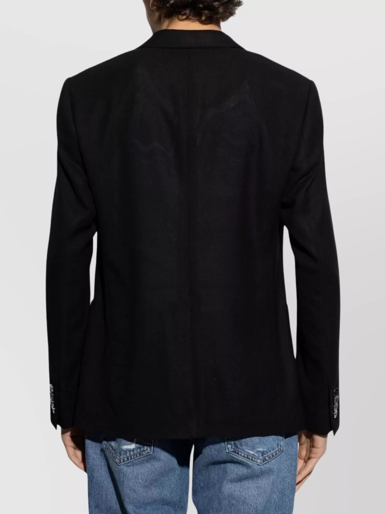 Dolce&Gabbana Tailored Single-Breasted Blazer With Notched Lapels