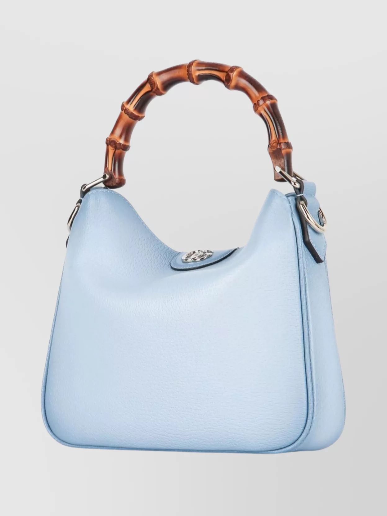 Gucci Bamboo Handle Shoulder Bag And Hardware