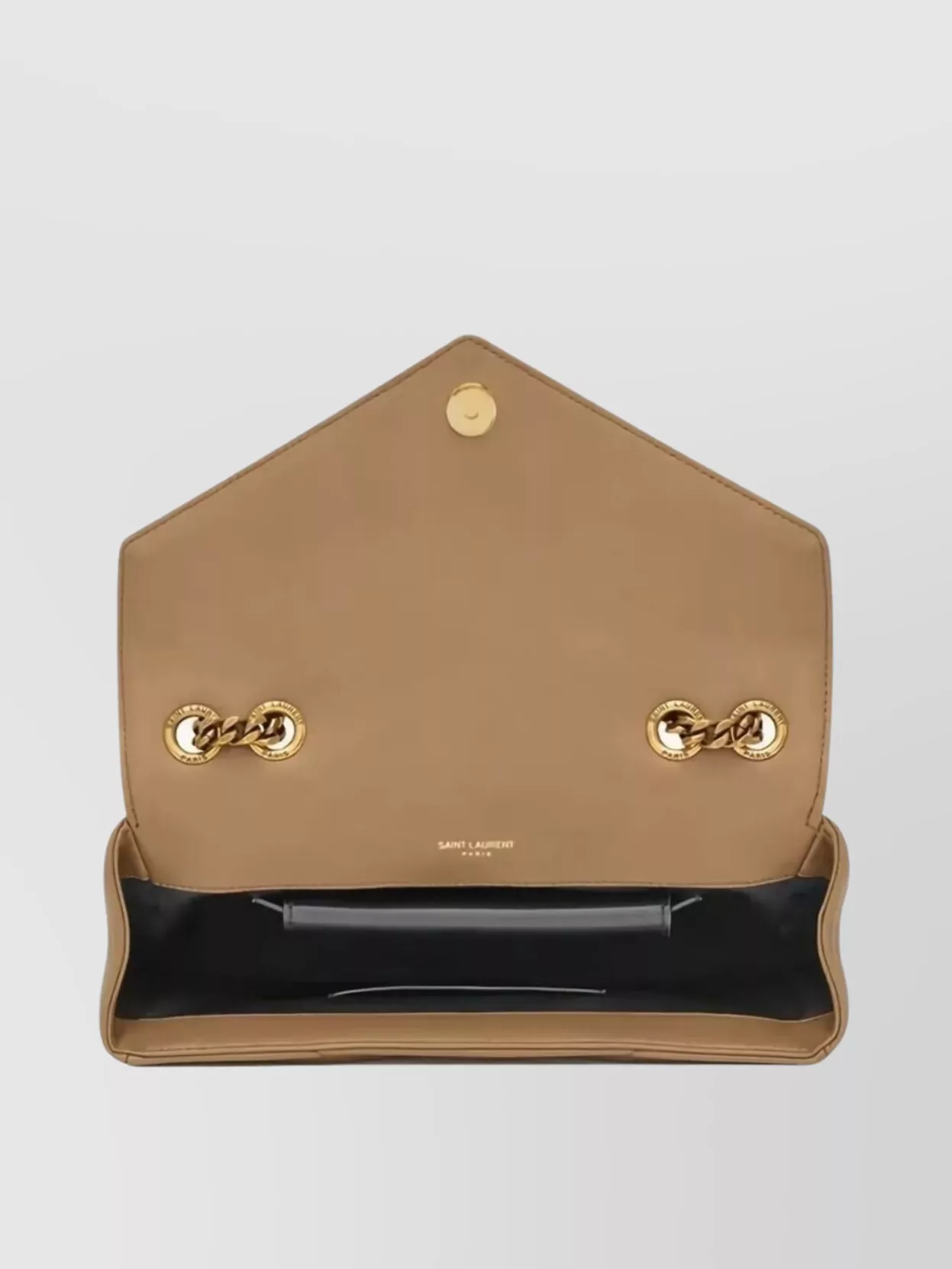 Saint Laurent Small Quilted Lambskin Bag With Chain Strap