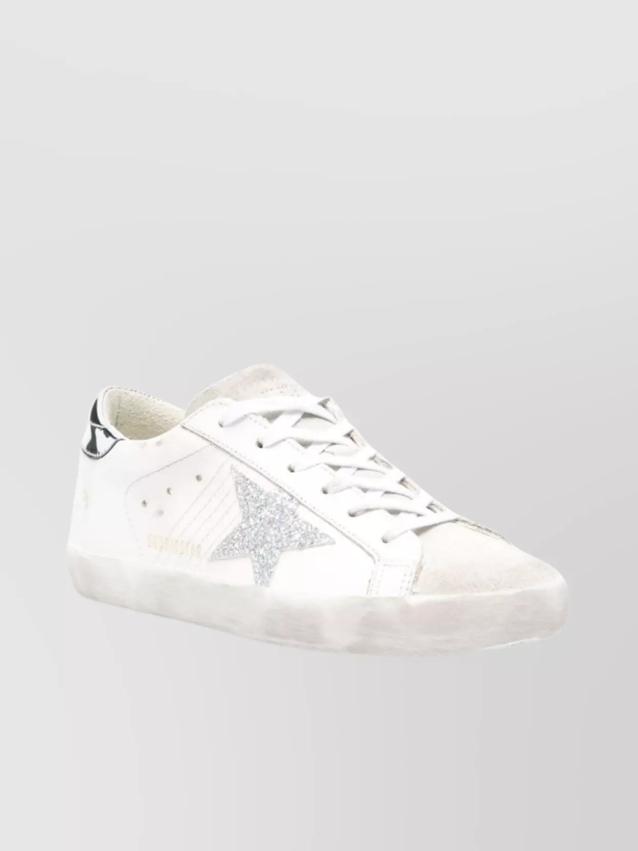 Golden Goose Low Top Sneakers Glitter Detailing