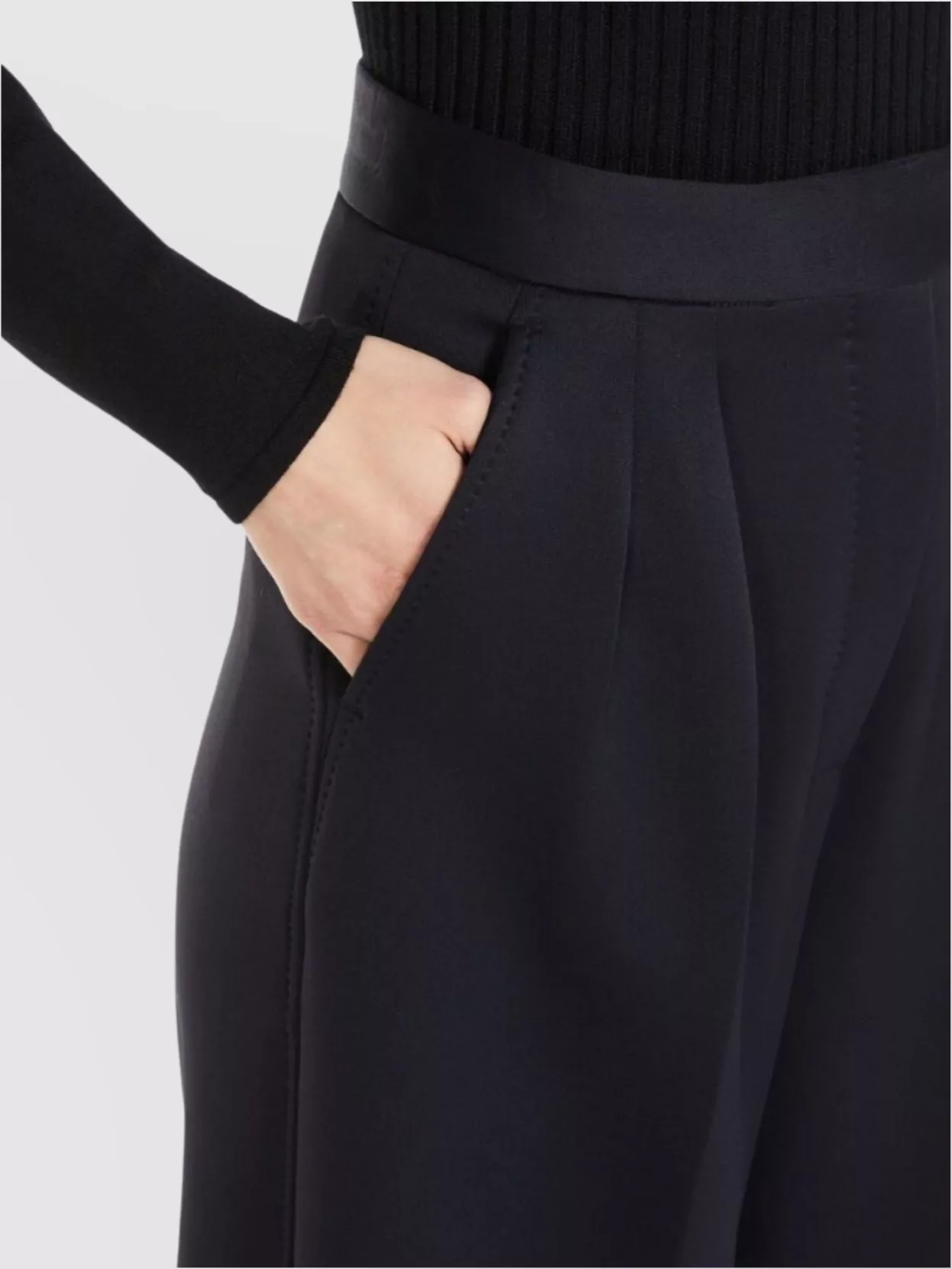 Max Mara Zinnia Pleat Detailed High Waist Pants