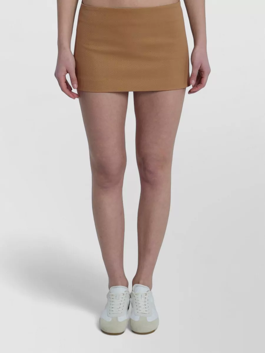 The Frankie Shop Cotton mini skirt