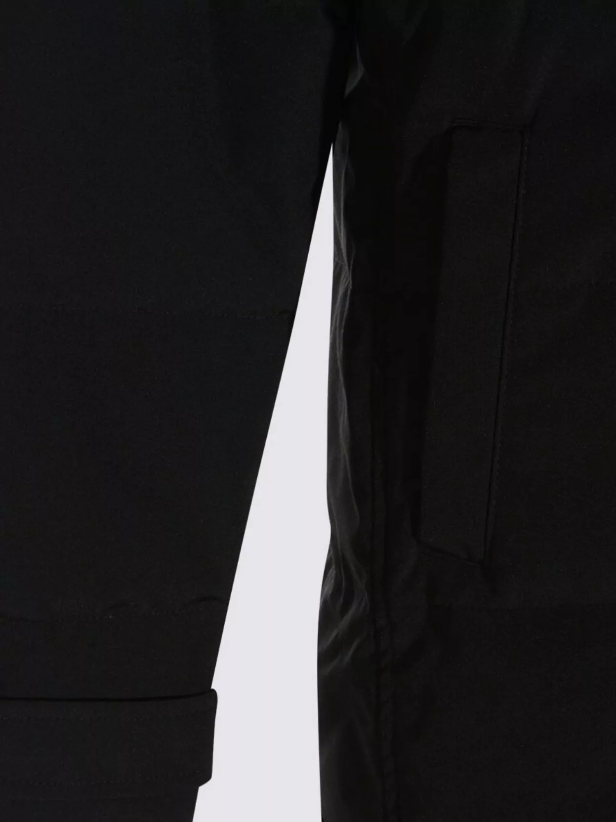 Canada Goose Long Hooded Down Jacket With Adjustable Cuffs