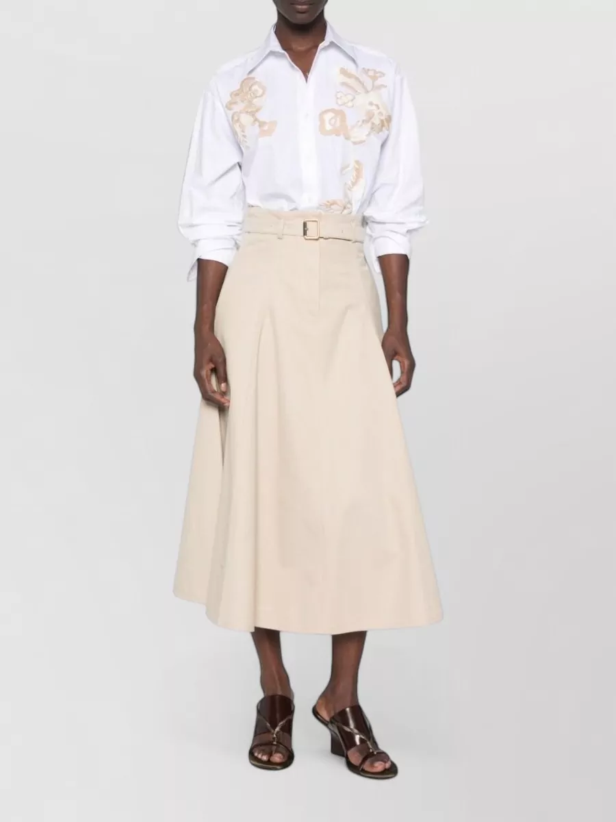 Ermanno Firenze Embroidered Cotton Shirt