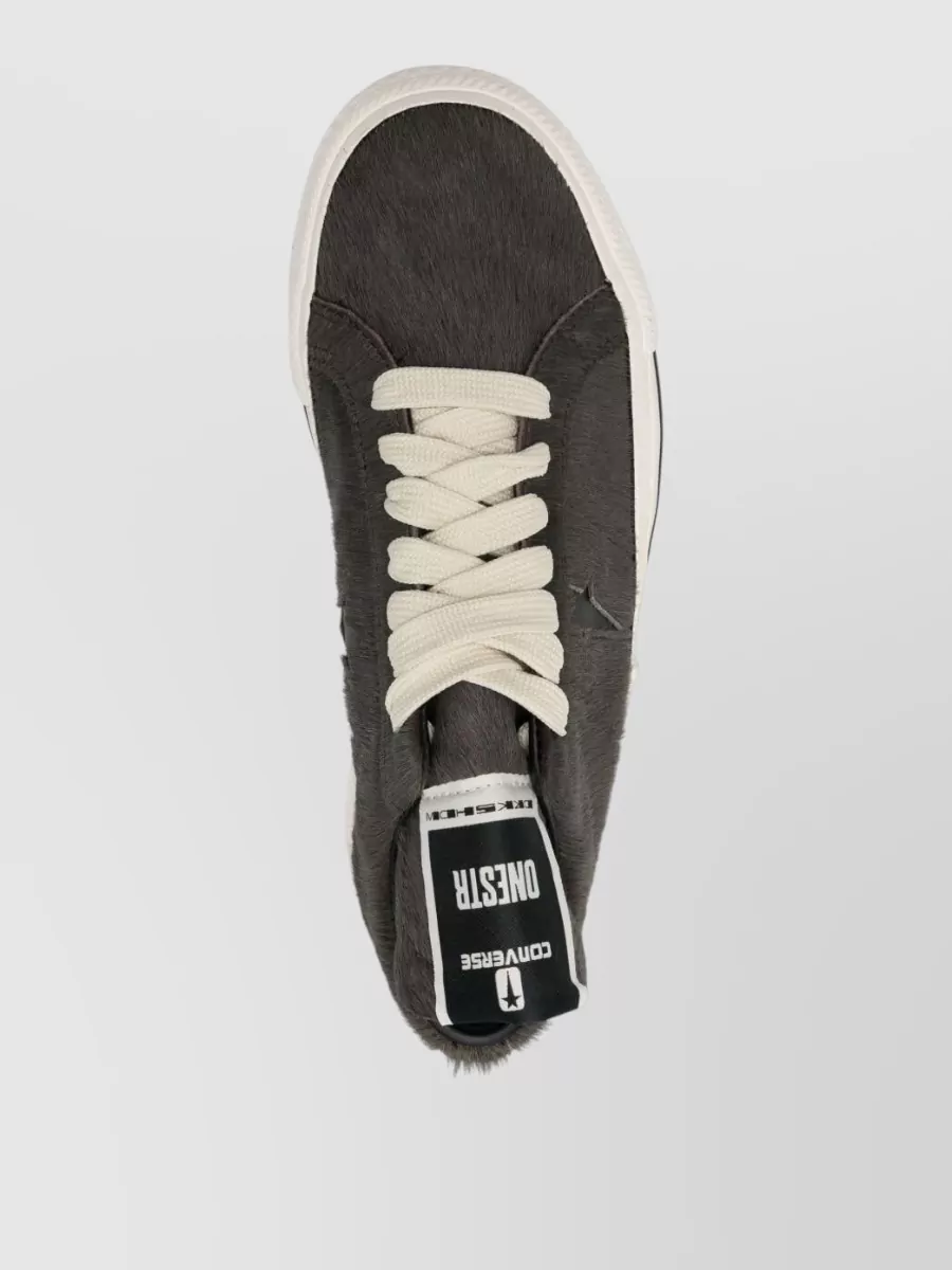 Rick Owens Drkshdw Star Detail Sneakers Rubber Sole