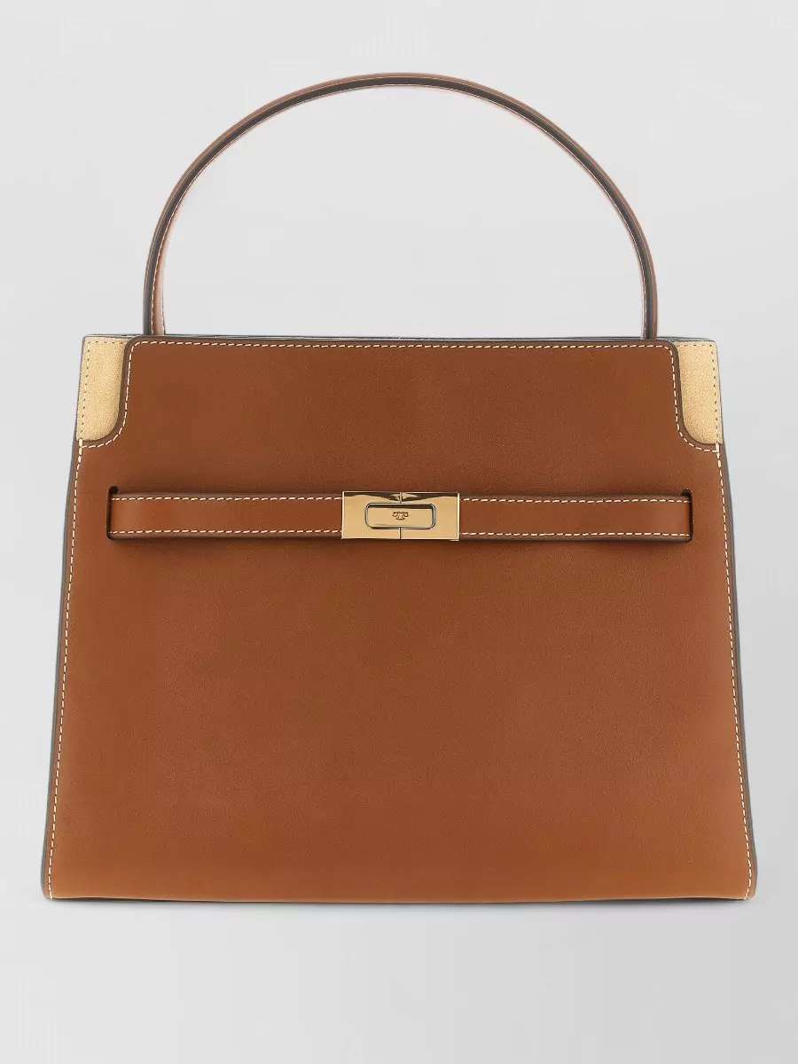 Tory Burch lee radziwill small leather clutch bag