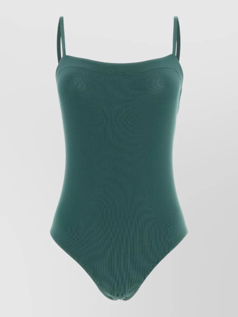 Eres Microfiber Straight Neckline One-Piece Swimsuit