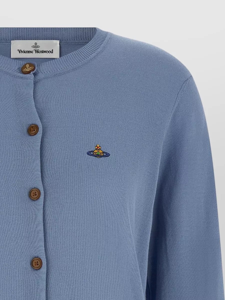 Vivienne Westwood Cotton Crew Neck Cardigan