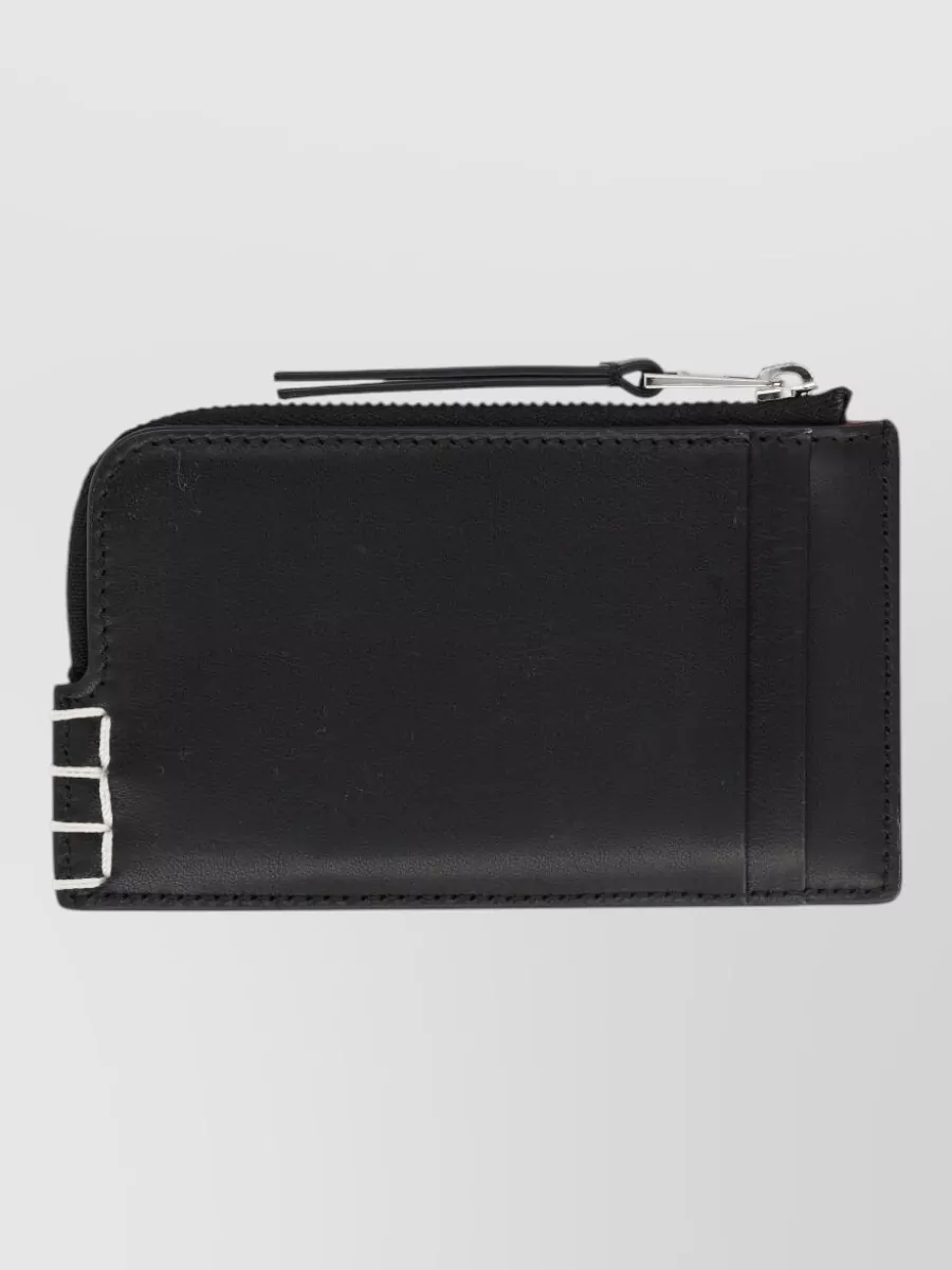 JW Anderson leather zip wallet
