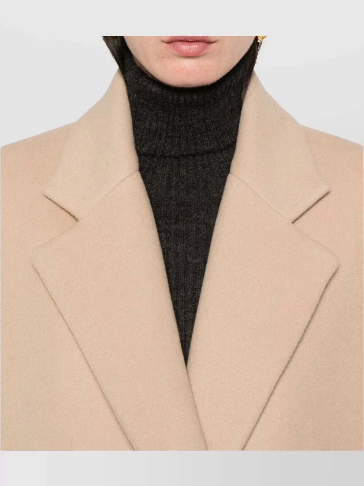 Jil Sander Short Double Breasted Tailor Made Crombie In Green