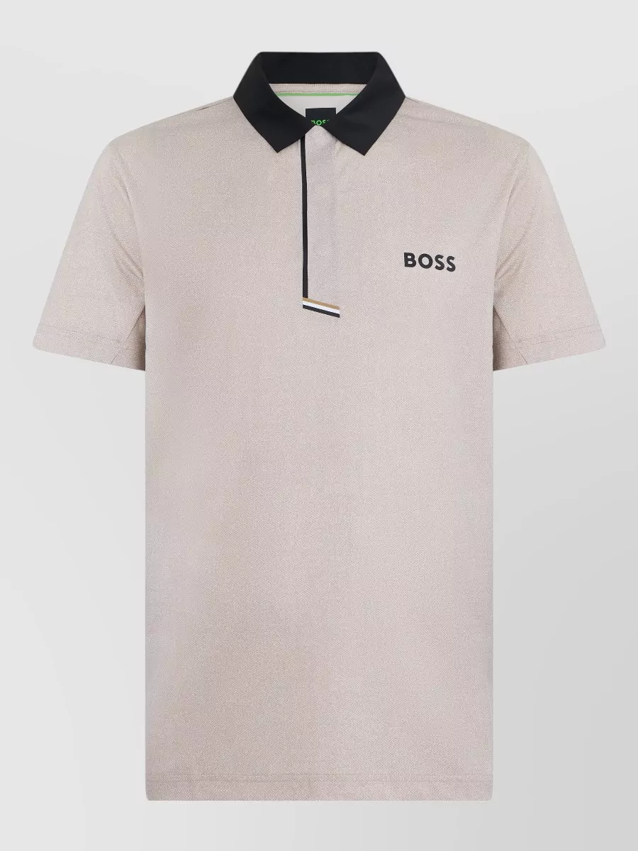 Boss short-sleeve polo shirt