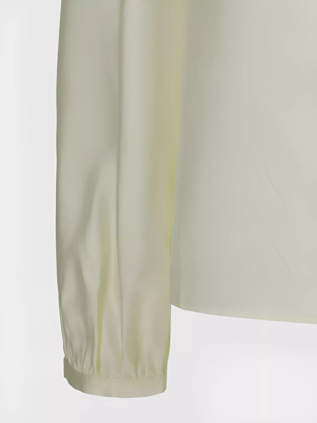 LOULOU STUDIO SATIN PLEATED CREW NECK SHIRT