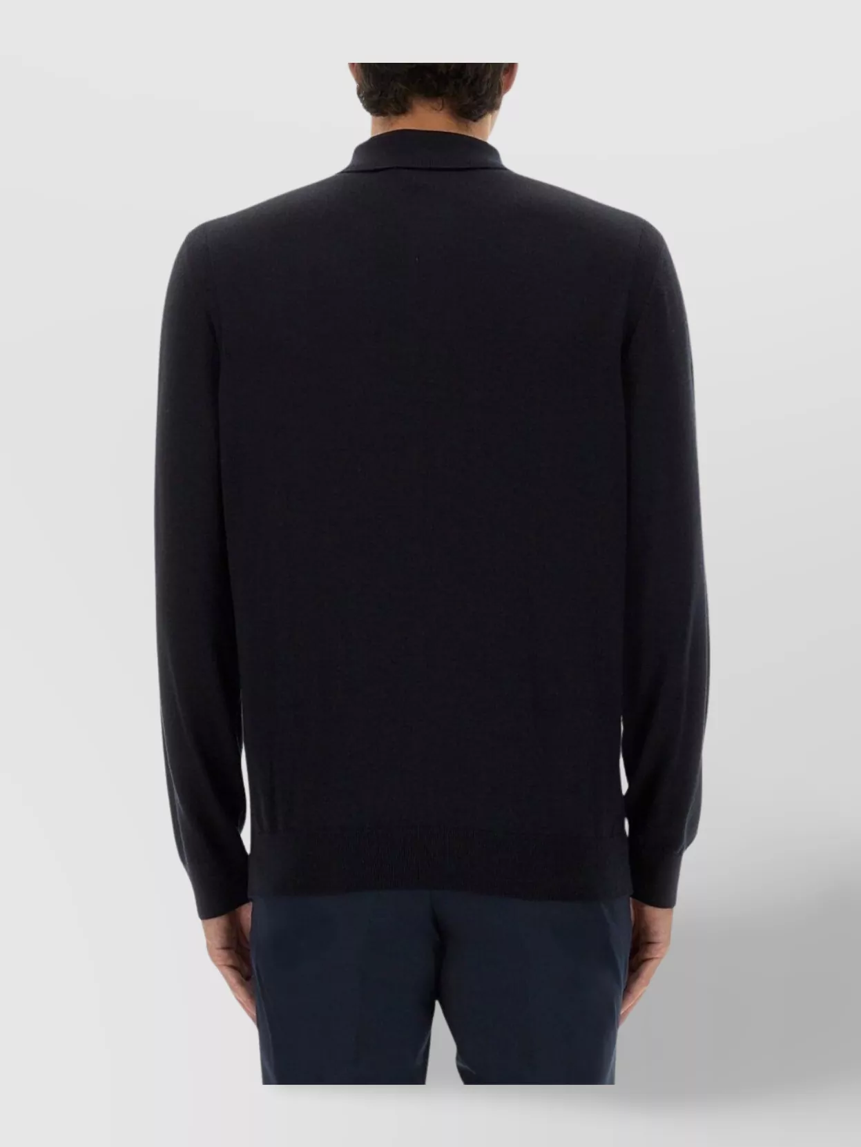 Boss Polo Collar Cuffs And Hem