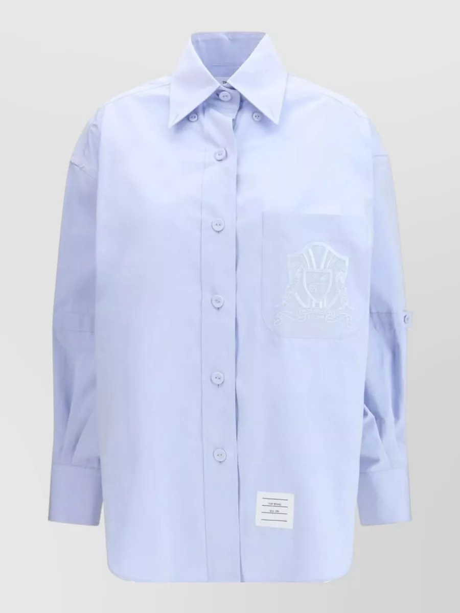 Thom Browne Pattern cotton shirt