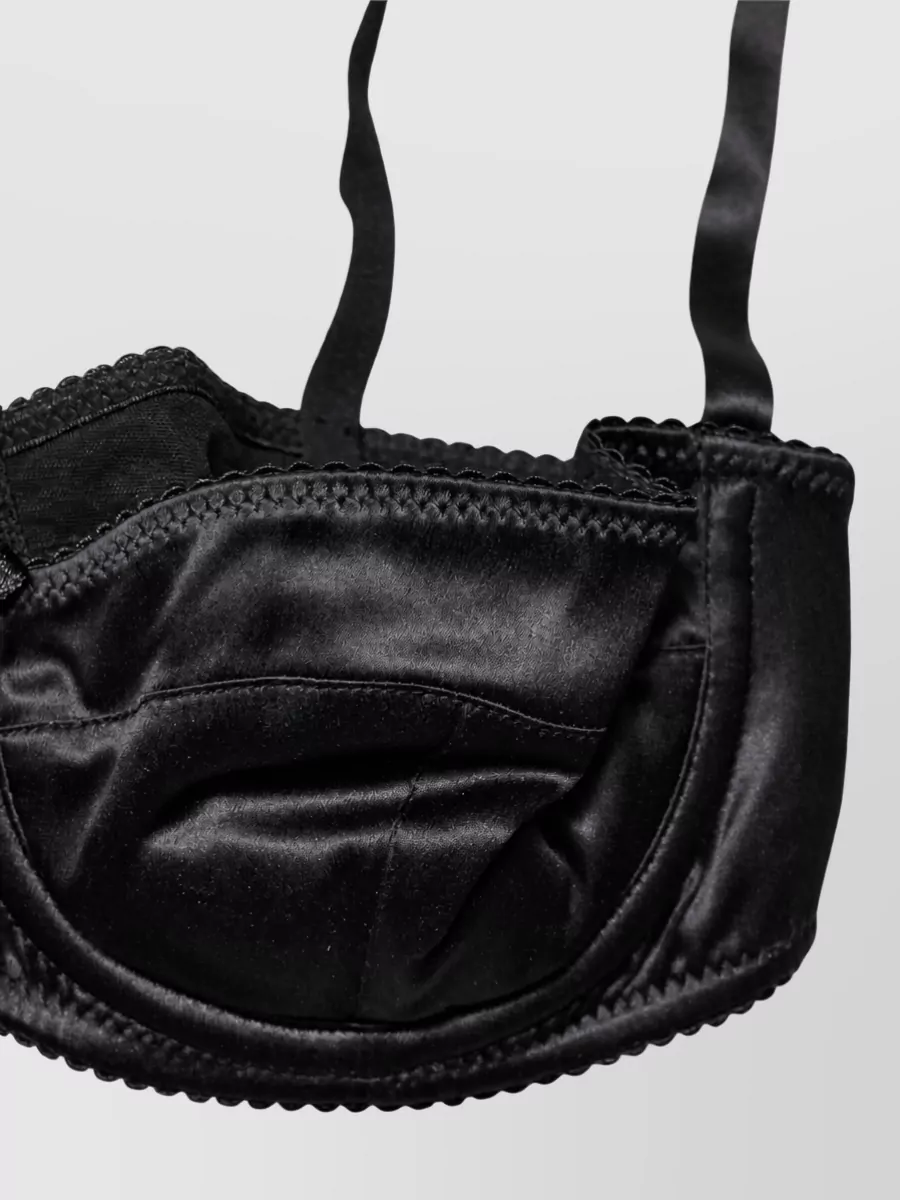 Dolce&Gabbana Silk Underwire Balconette Bra