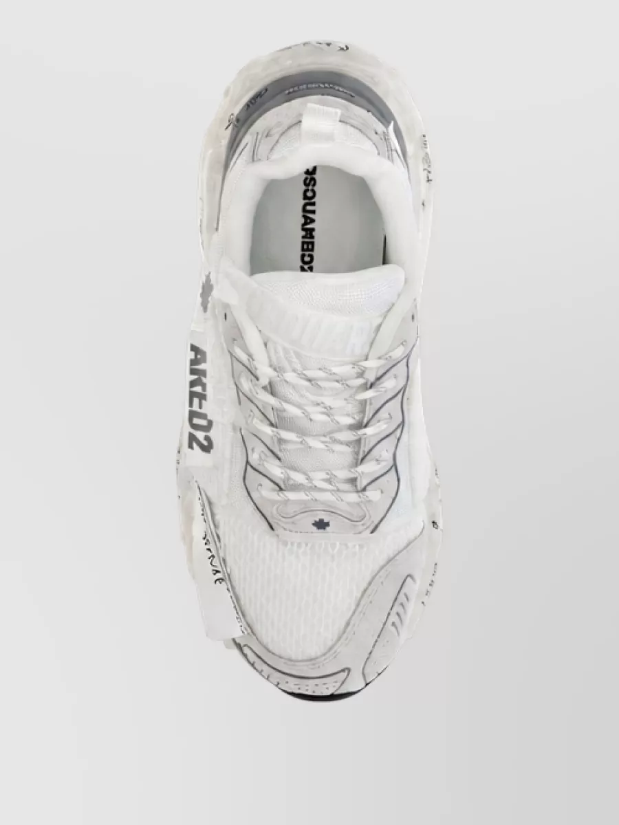 Dsquared2 Polyester Low-Top Sneakers