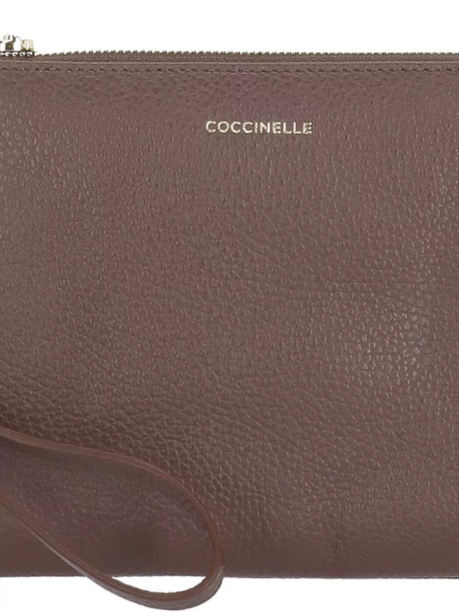 Coccinelle Leather Clutch Bag