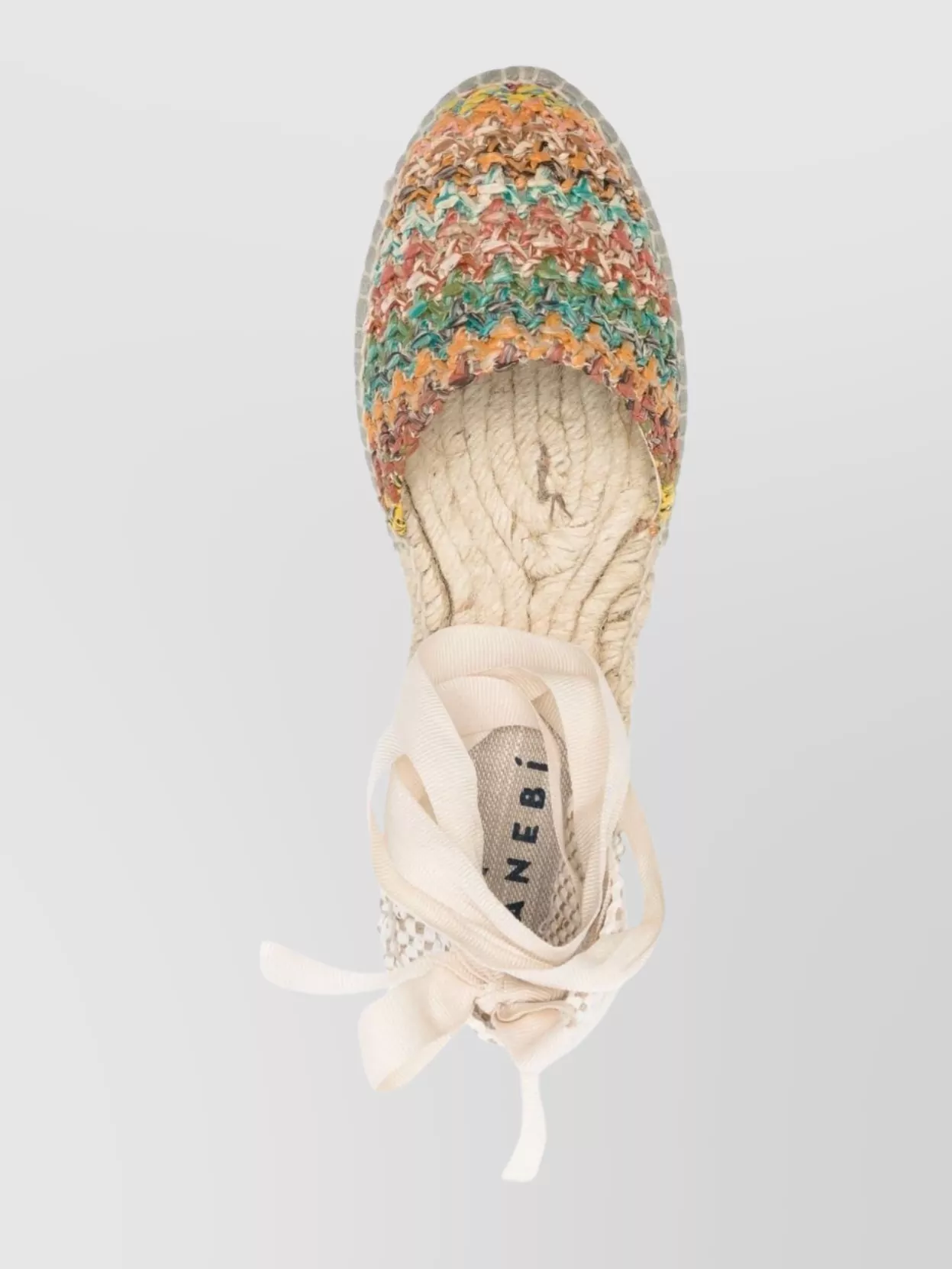 Manebi Almond Open Espadrille Sole