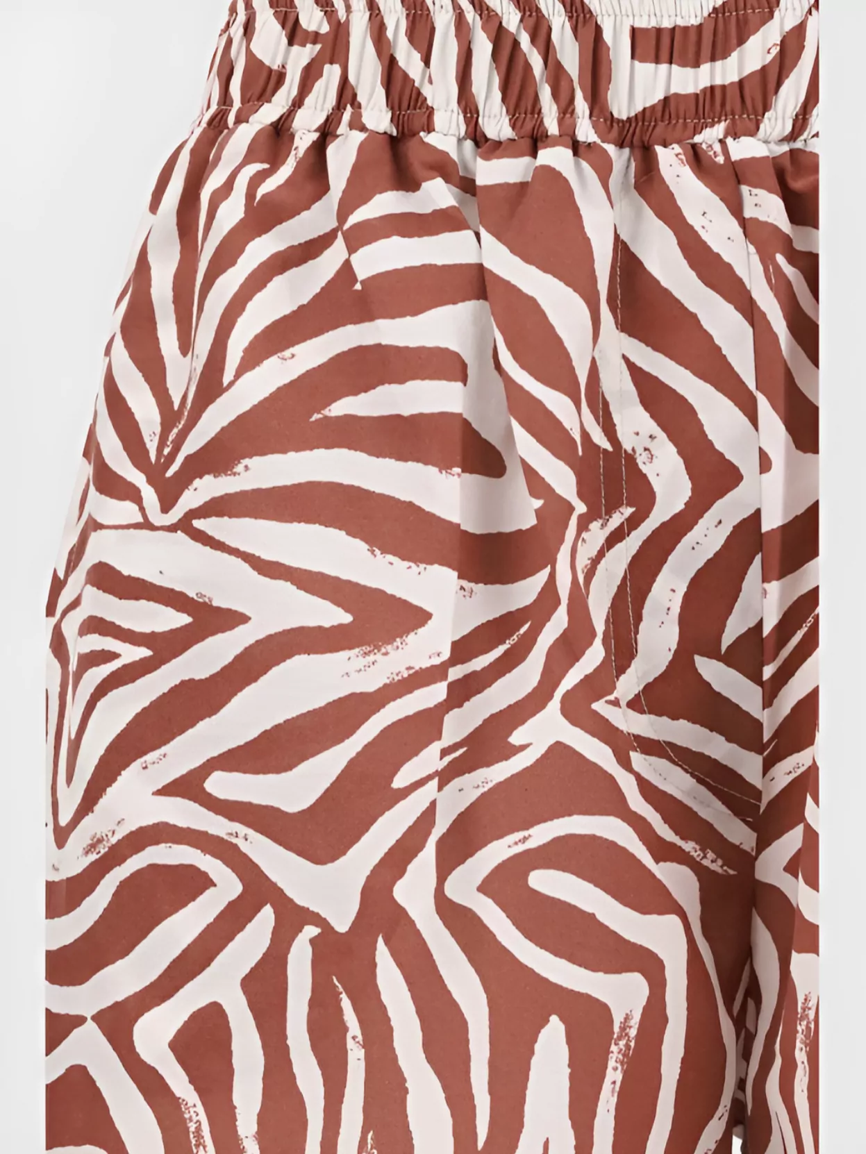 Shop Brunello Cucinelli Zebra Print Tailored Shorts