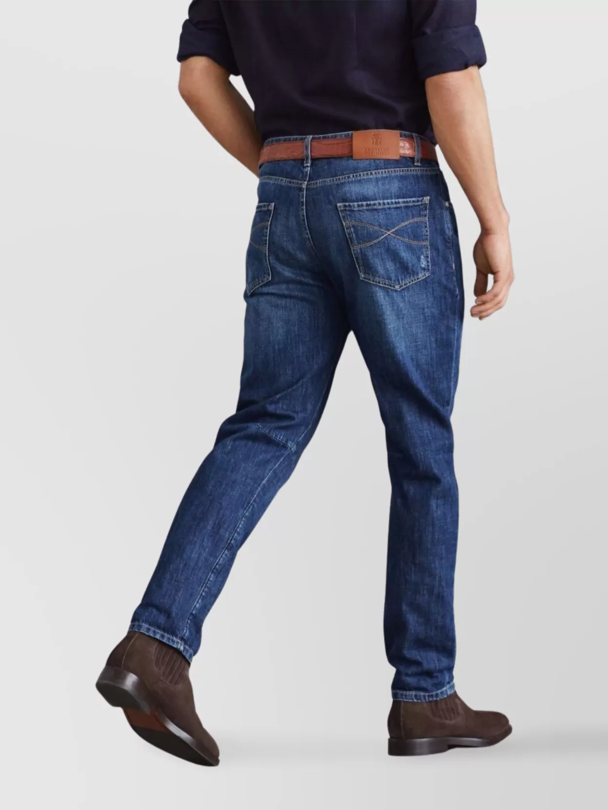 Brunello Cucinelli Distressed Denim Jeans Tears