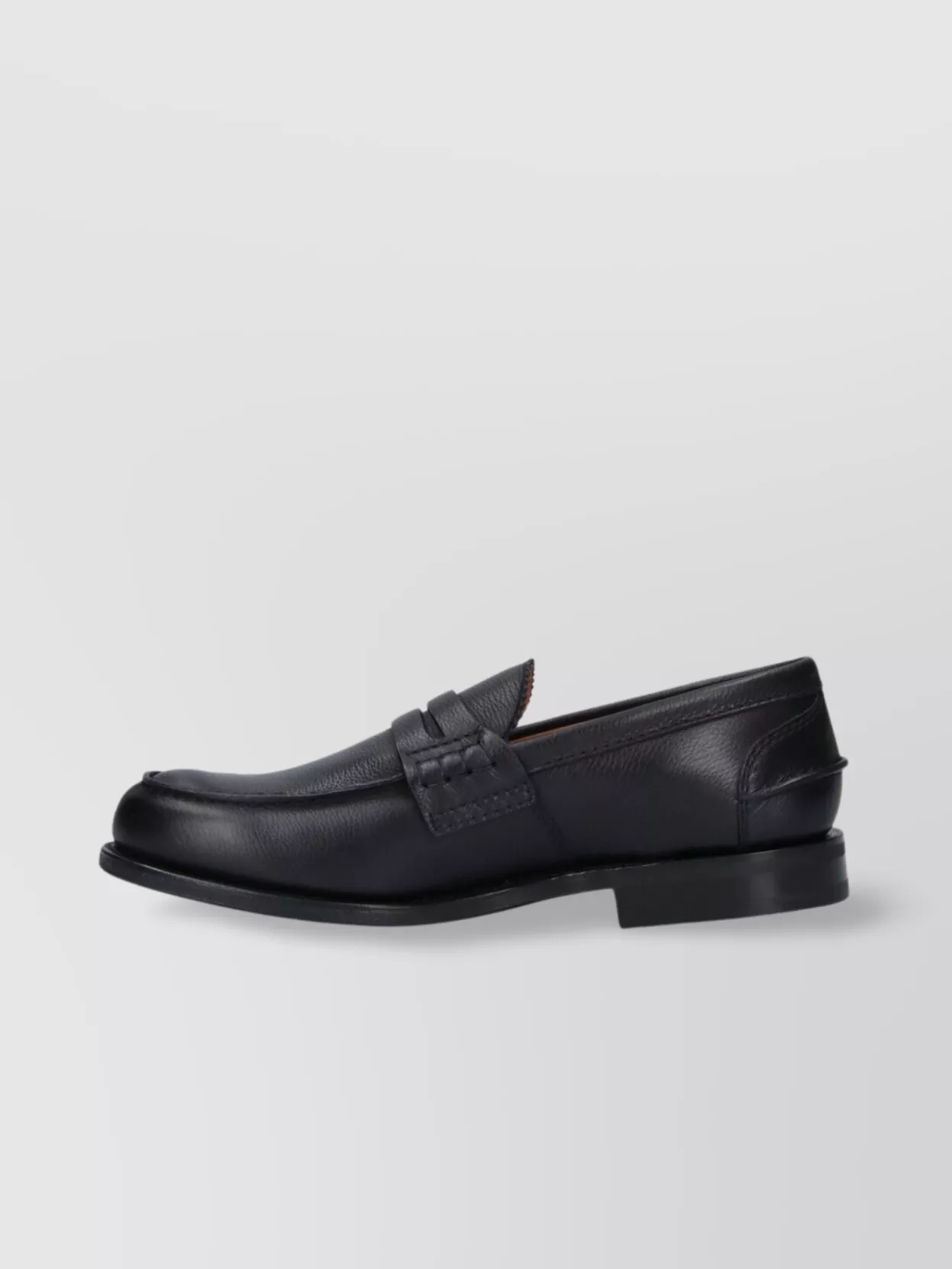 Church's Round Toe Leather Loafers