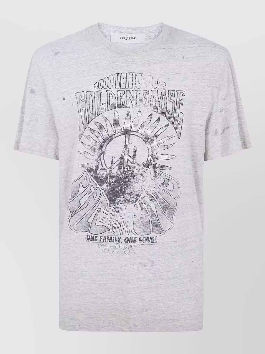 Golden Goose printed cotton jersey t-shirt