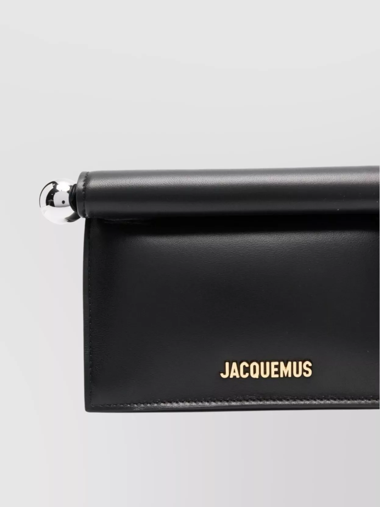 Jacquemus Rectangular Clutch Metallic Chain Strap