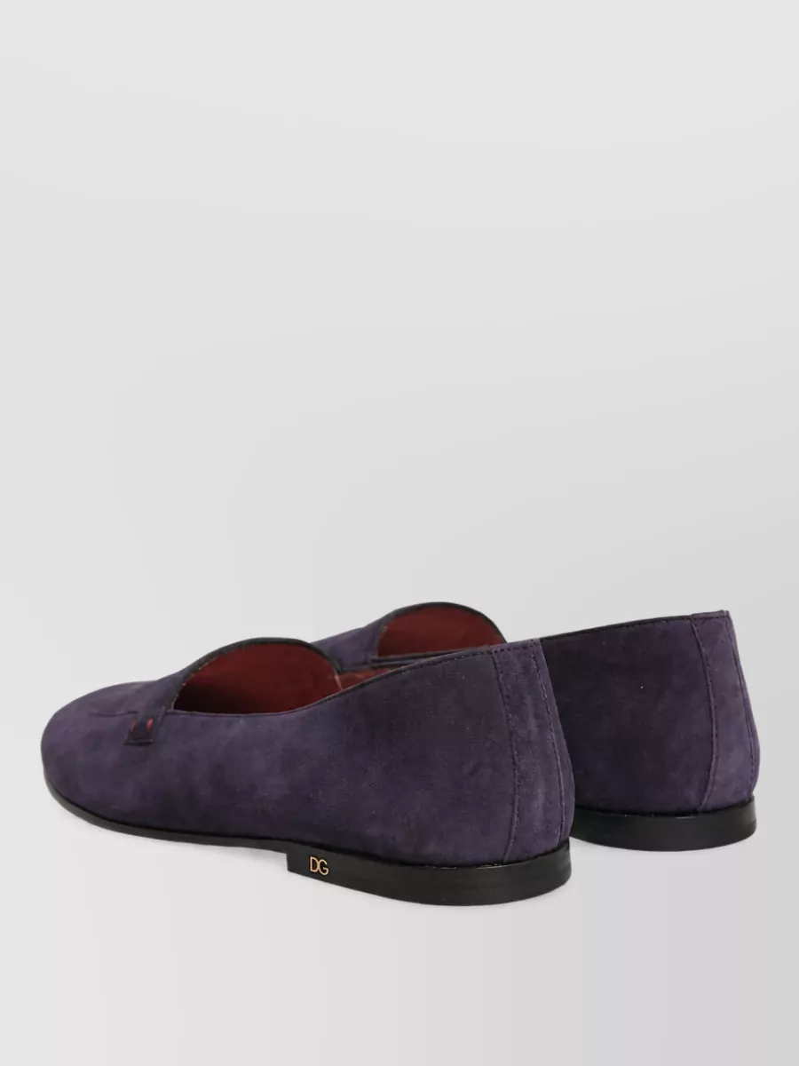 Dolce&Gabbana Leather Slippers