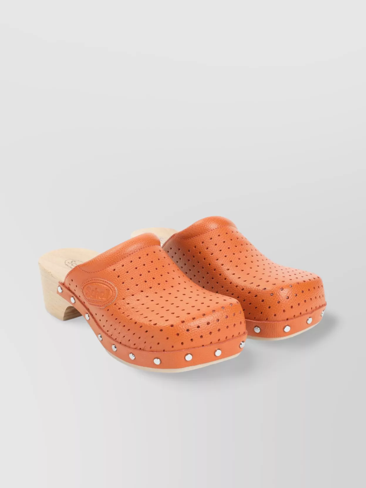 Balenciaga Wide Heel Scholl Clog Mule