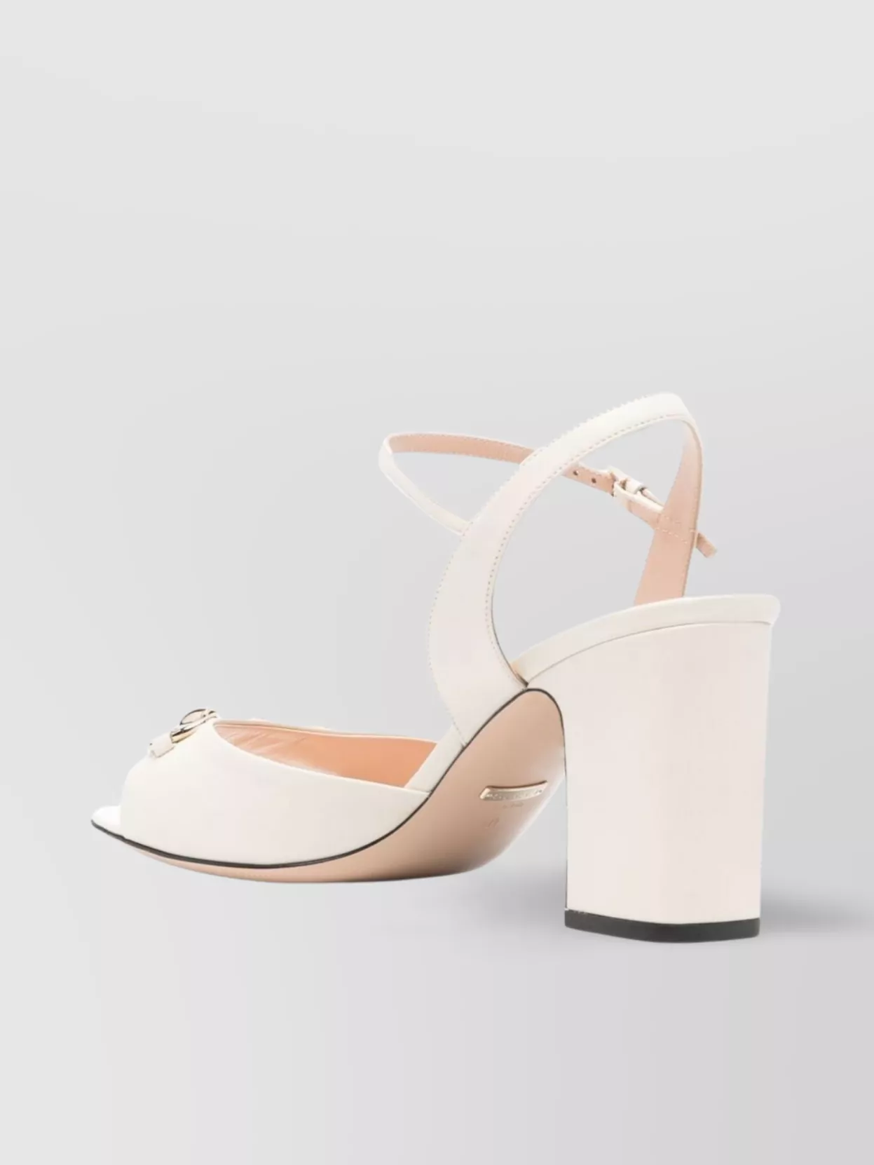 Gucci Lady Horsebit Leather Sandals