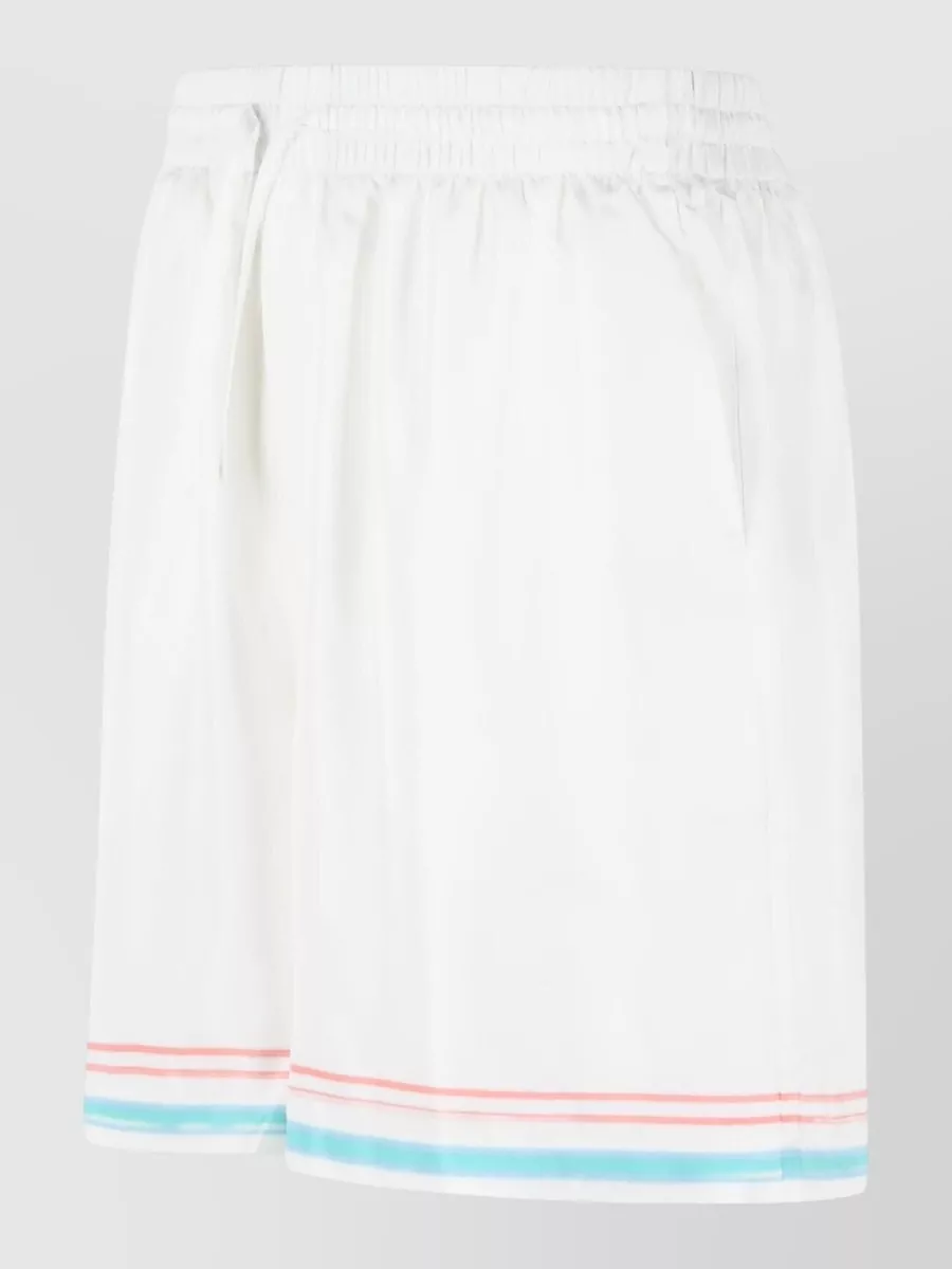 Casablanca Silk Deck Shorts