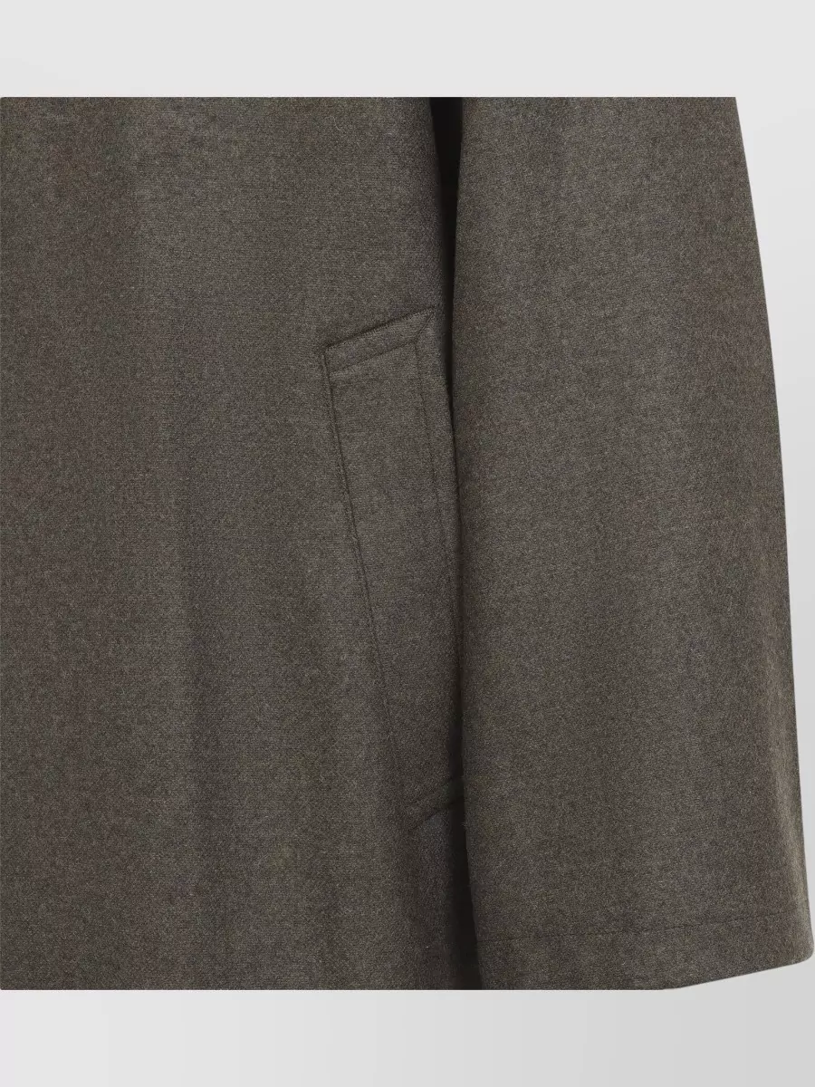 Studio Nicholson Wool Long Relaxed-Fit Overcoat
