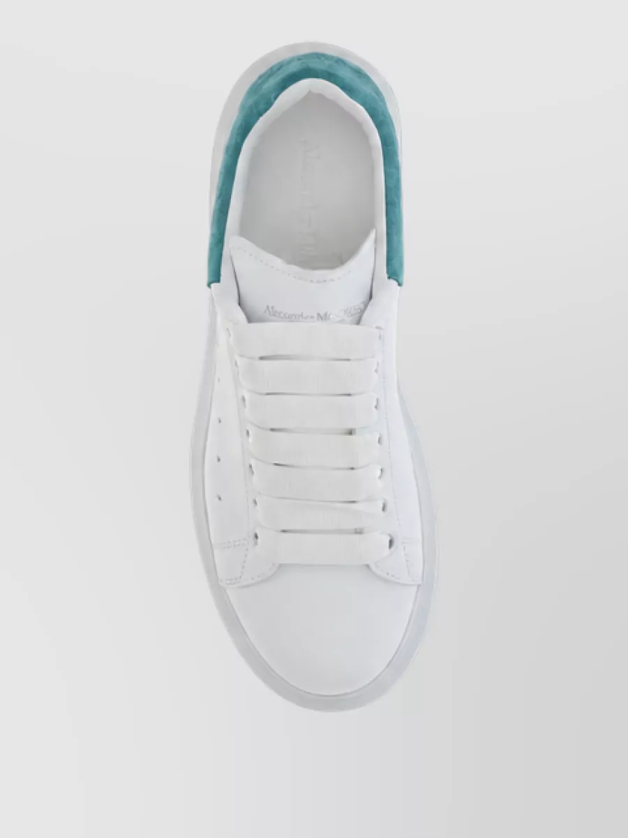 Alexander Mcqueen Leather Chunky Lace-Up Sneakers