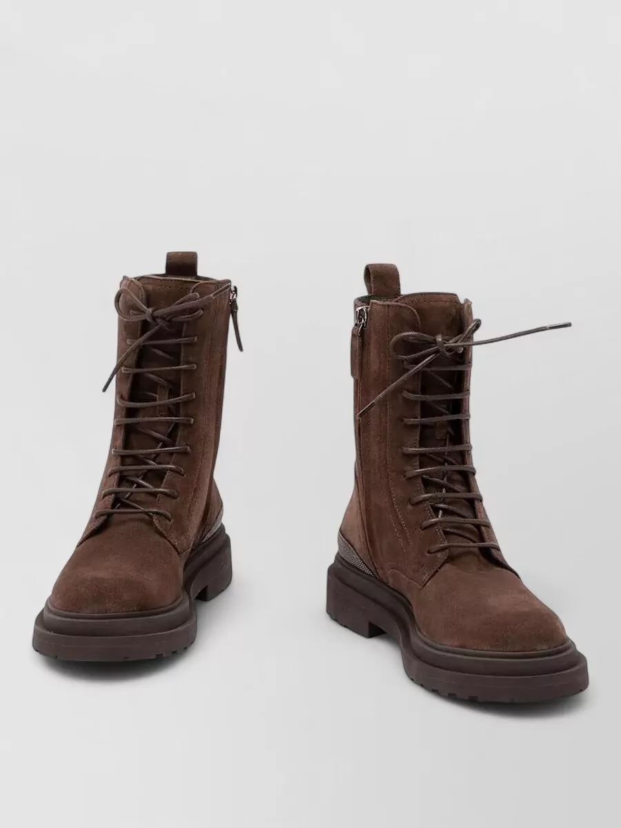 Brunello Cucinelli Leather ankle boots