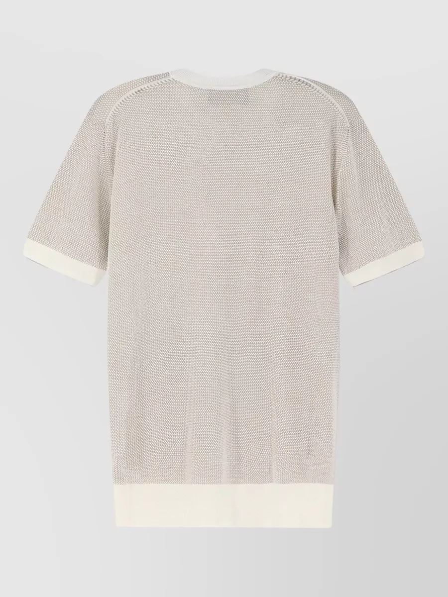 Boss Silk Crew Neck Short Sleeve T-Shirt