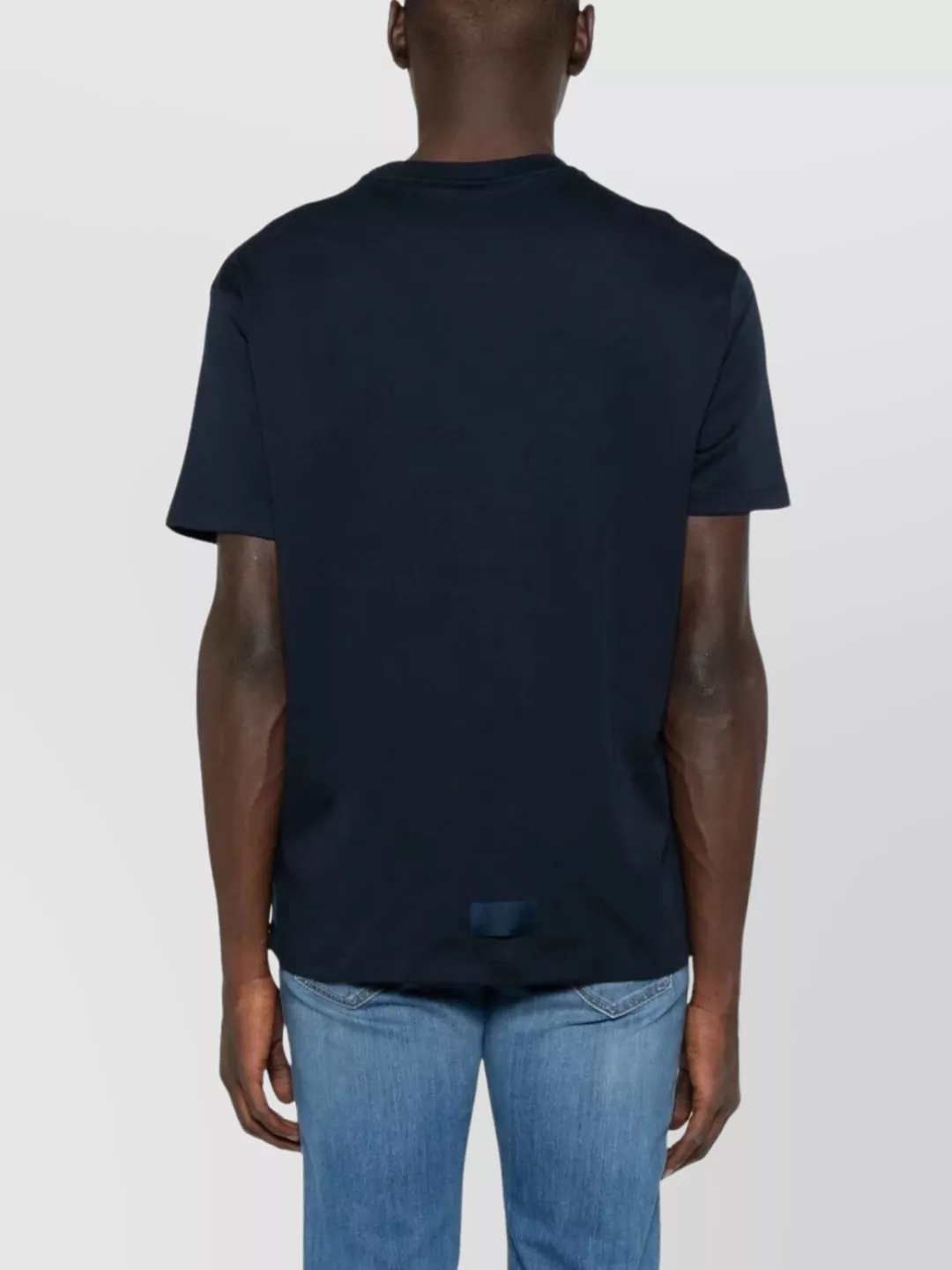 Paul & Shark Cotton T-shirt With Patch Clothing In Black