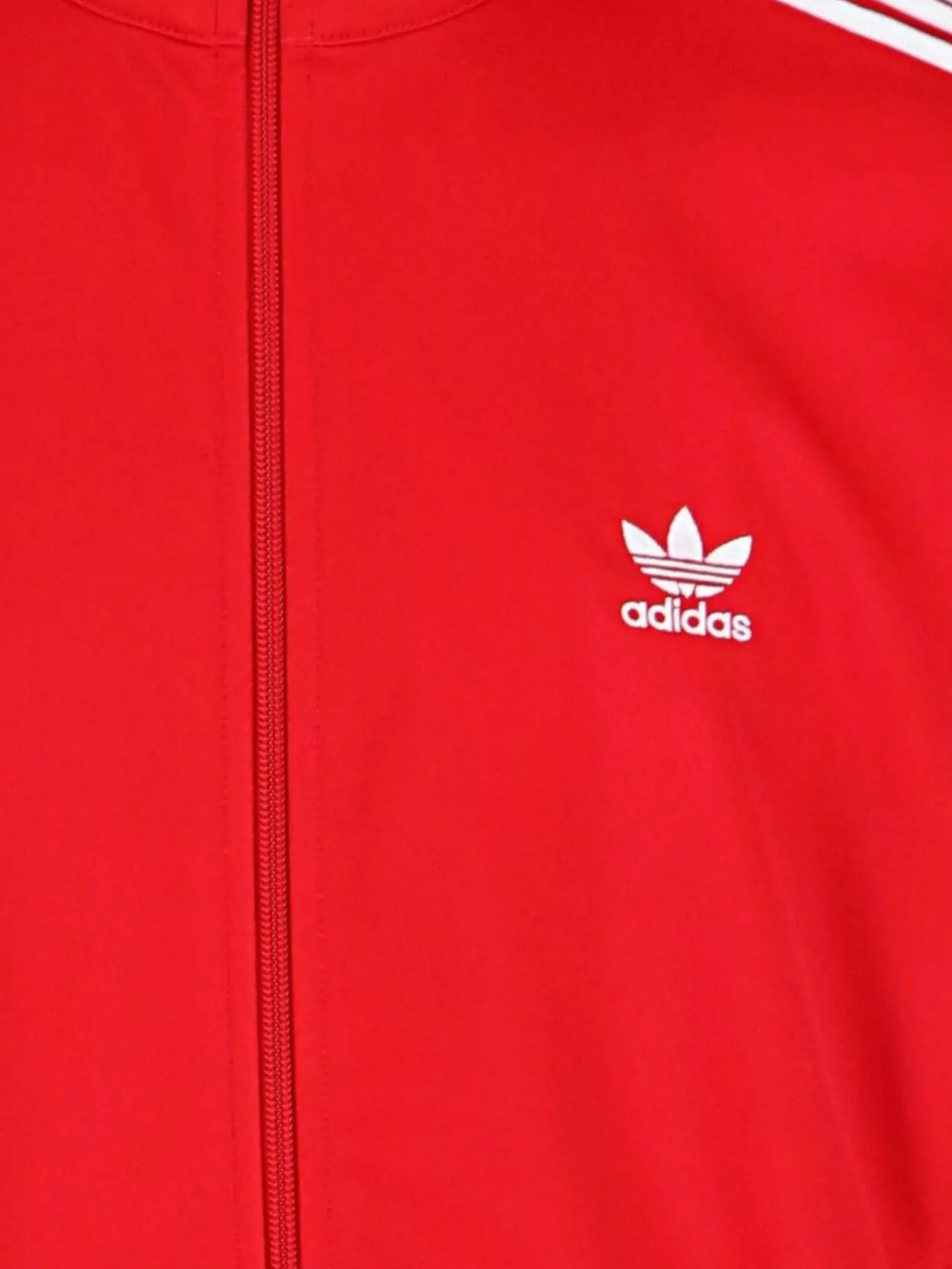 Adidas High Collar Striped Sleeves Sweatshirt