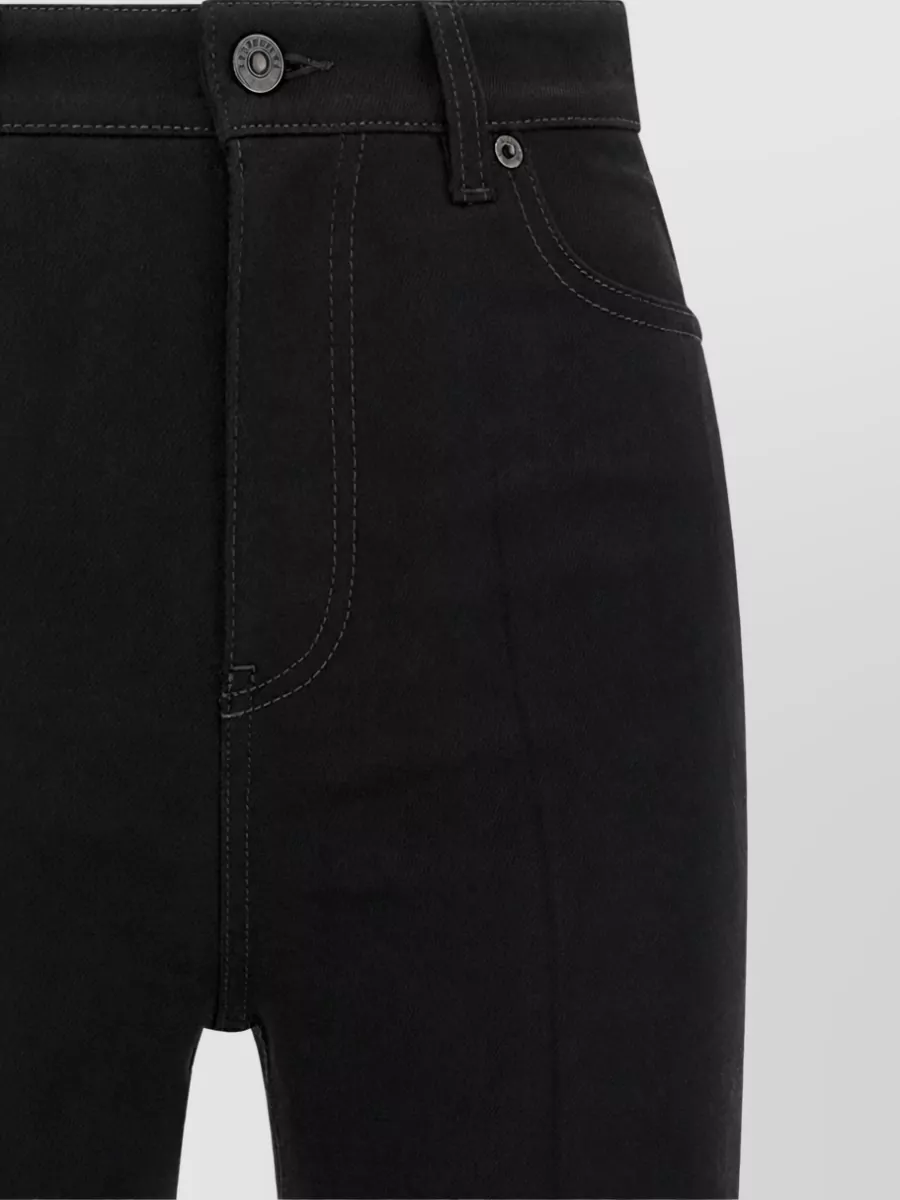 Balenciaga High-rise straight-leg denim jeans
