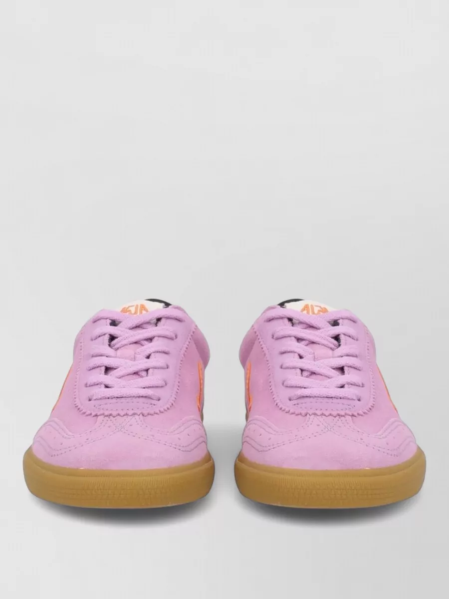 Veja Modern Sneakers With Rubber Sole And Contrast Tab