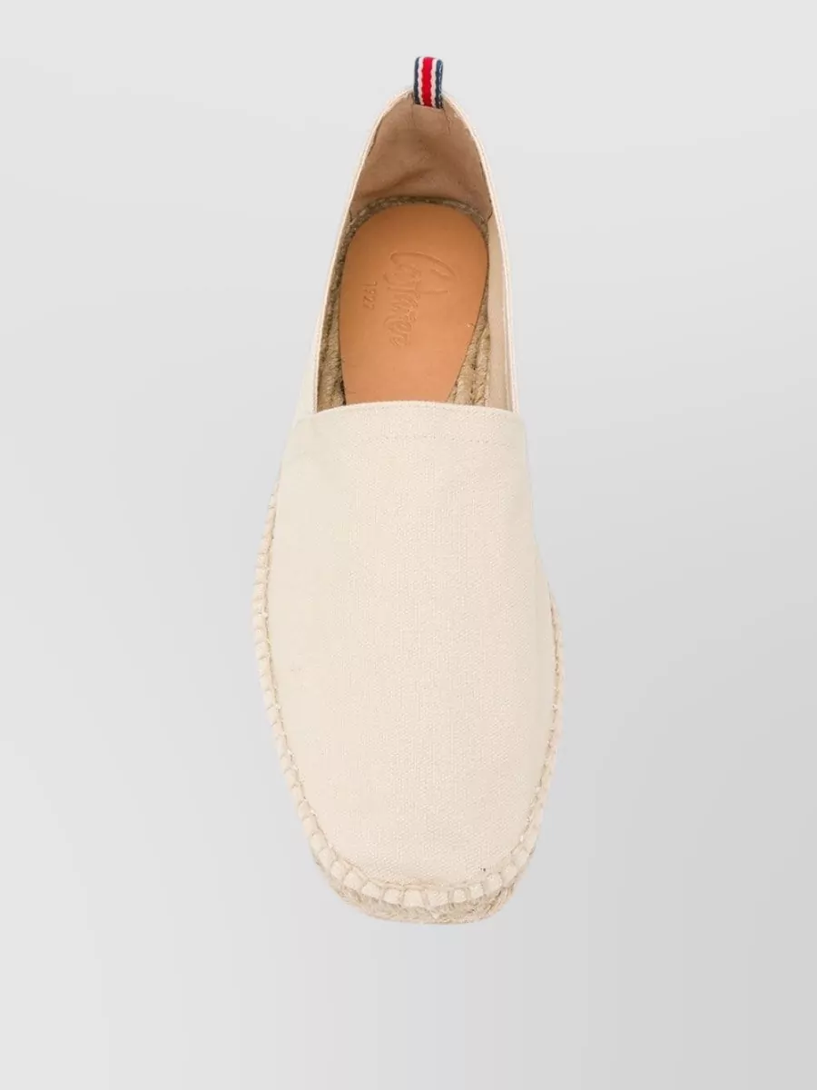 Castaner Pablo Canvas Espadrilles Round Toe Flat Sole