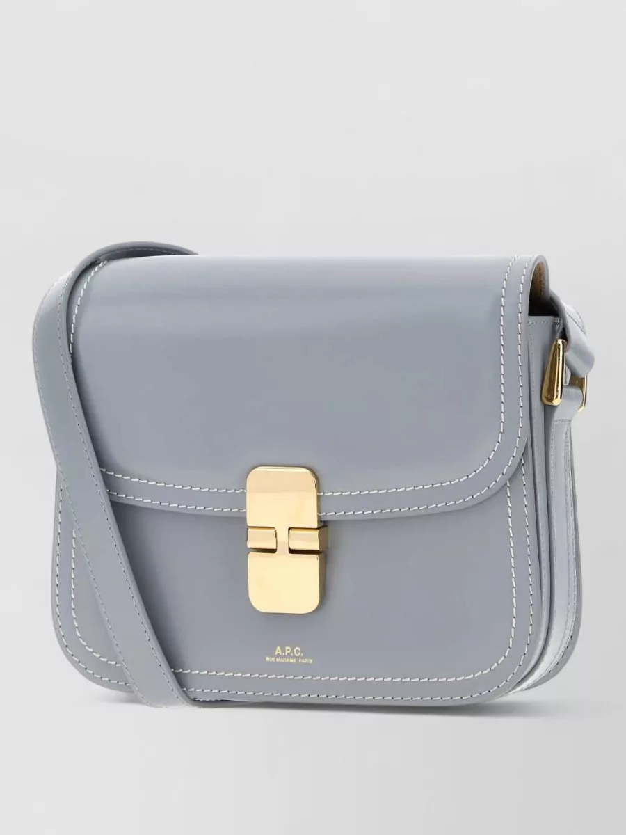 A.p.c. Grace Small Leather Crossbody Bag