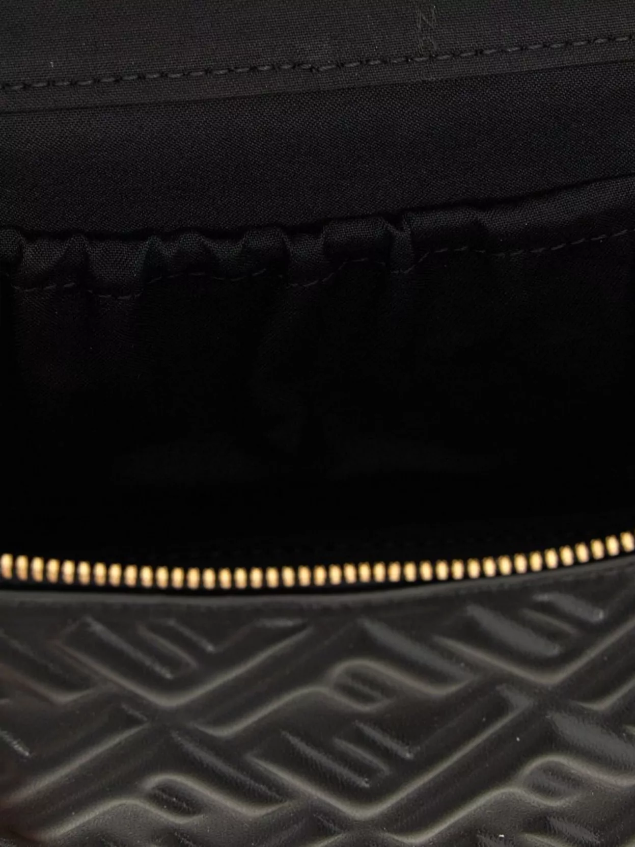 Fendi Quilted Texture Top Handle Handbag