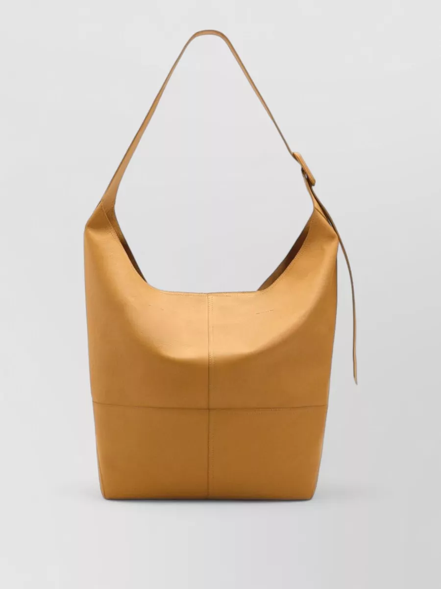 Ami Paris Leather Shoulder Bag